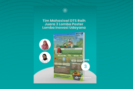 Tim Mahasiswi Raih Juara 3 Lomba Poster dalam Lomba Inovasi Udayana