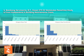 Ir. Bambang Herumanta, M.T., Dosen DTS SV Melakukan Penelitian Study of Cost Components in Building Maintenance Costs