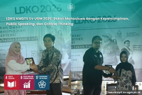 LDKO KMDTS SV UGM 2026: Bekali Mahasiswa dengan Kepemimpinan, Public Speaking, dan Critical Thinking