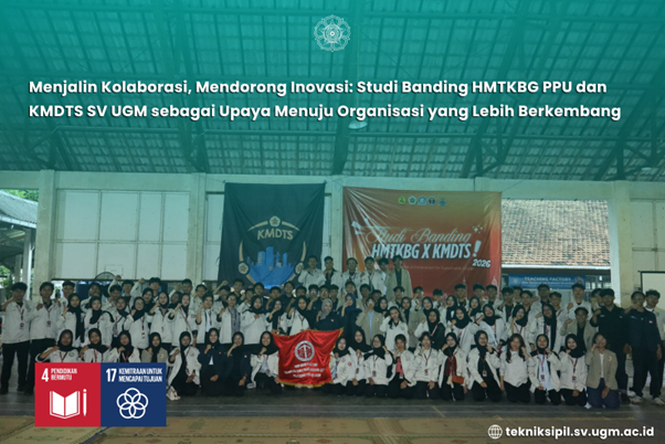 Menjalin Kolaborasi, Mendorong Inovasi: Studi Banding HMTKBG PPU dan KMDTS SV UGM sebagai Upaya Menuju Organisasi yang Lebih Berkembang