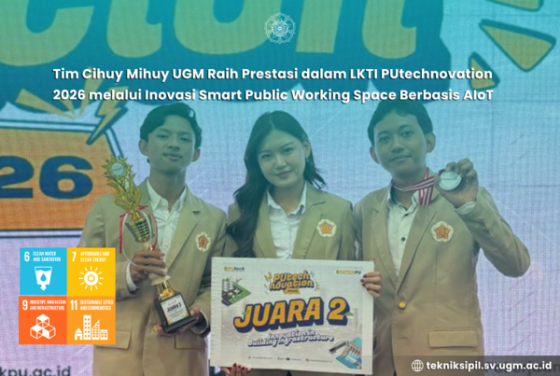 Tim Cihuy Mihuy UGM Raih Prestasi dalam LKTI PUtechnovation 2026 melalui Inovasi Smart Public Working Space Berbasis AIoT